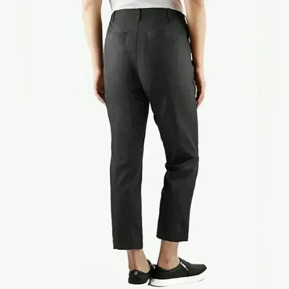 NWT Kirkland Signature Ladies Travel Pant Steel Grey Size 6 Ankle Length - Picture 2 of 12
